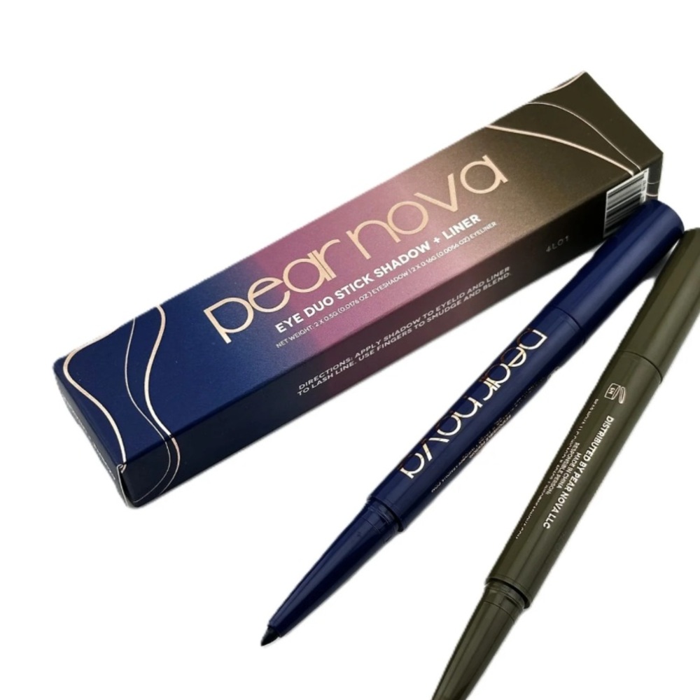 Pear Nova Eye Duo Stick - Blue and Green Shades